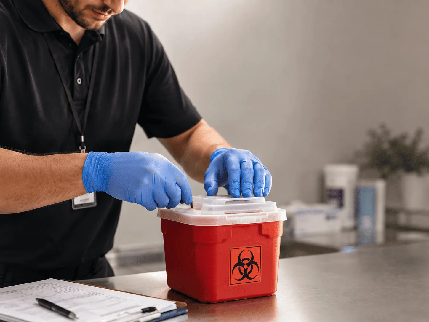 Why choose Sharps Waste Disposal in Spurger, TX